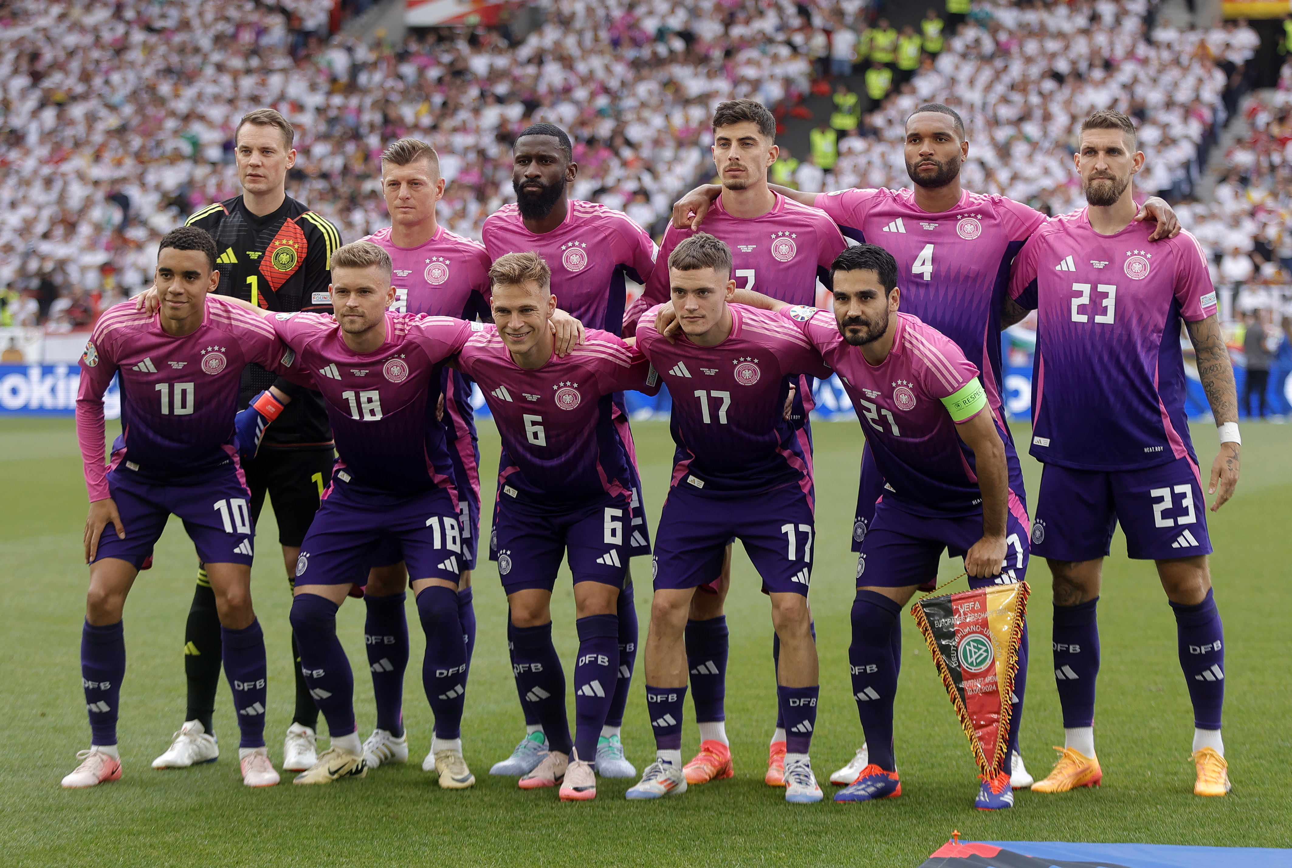 德国队在欧锦赛上实力碾压对手，实现完胜