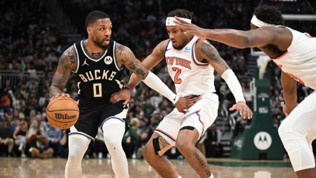 骑士翻盘尼克斯,利拉德带队取胜 骑士翻盘尼克斯,利拉德带队取胜