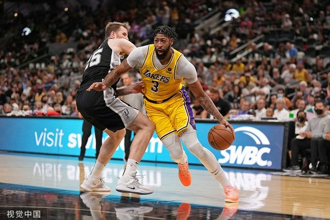 马刺碾压广东队，浓眉哥统治全场