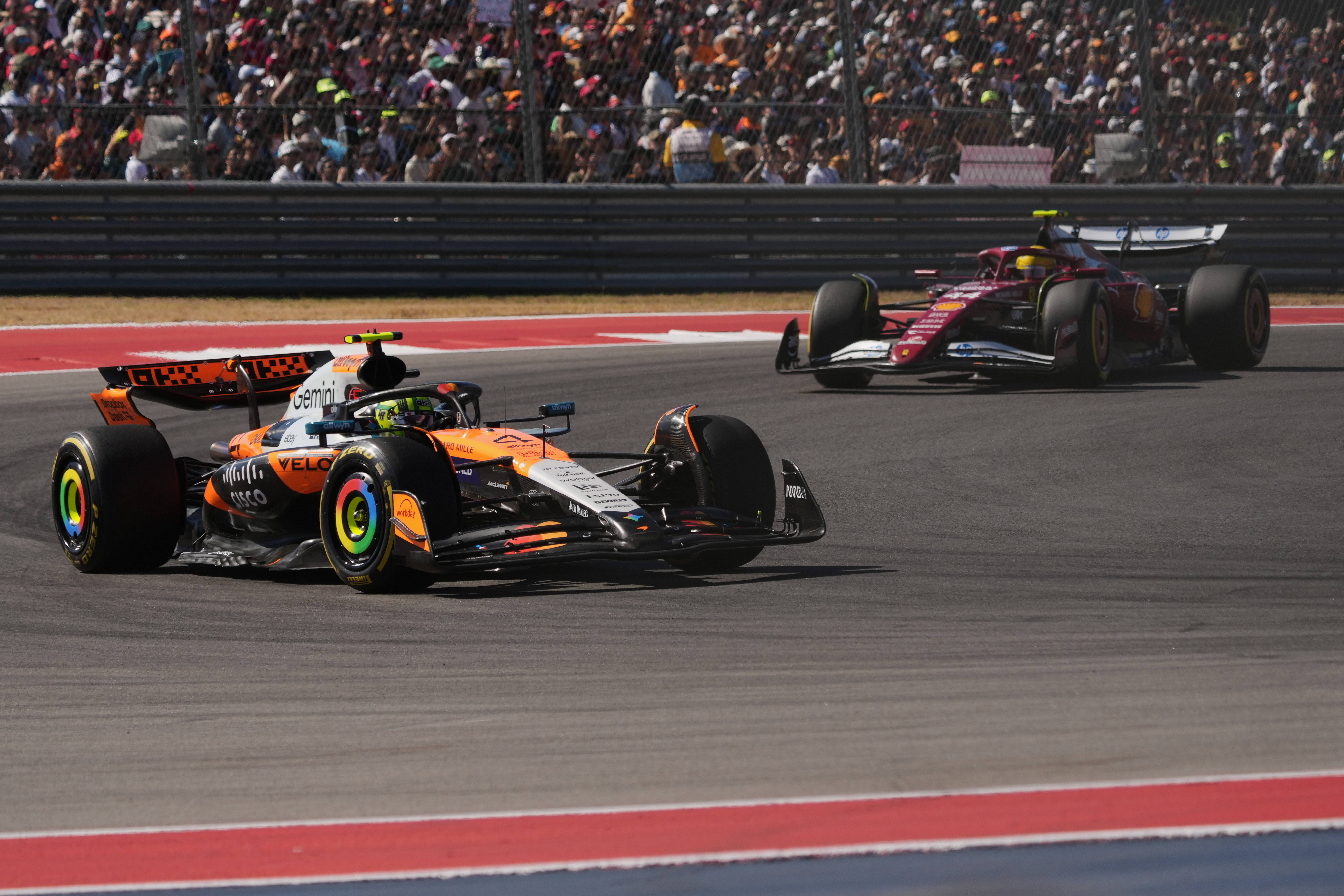 包含迈凯伦碾压威廉姆斯，勒克莱尔扛起全队的词条